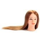 Fashion Semi Human Hair Training Dummy Head - Brown - 0.5 kg 2