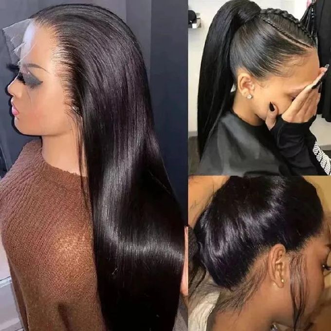 Gorgeous Natural-Looking Lace Front Wigs , Wig for Women, All-Day Comfort Glueless Hairline , Synthetic Hair 180 Density, Natural Color 26 Inch Soft Hair Gorgeous Natural-Looking Lace Front Wigs , Wig for Women, All-Day Comfort Glueless Hairline , Synthetic Hair 180 Density, Natural Color 26 Inch Soft Hair