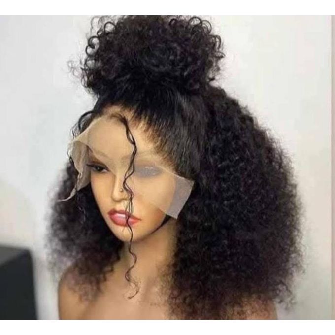 Long Curly Synthetic Hair Wig - Black, 22 inches for Women Long Curly Synthetic Hair Wig - Black, 22 inches for Women